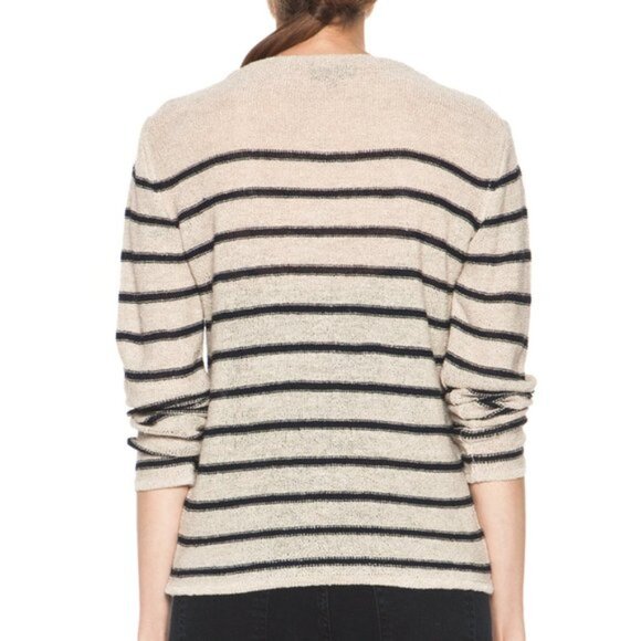 APC Striped Linen Knit, size XS - Picture 3 of 9